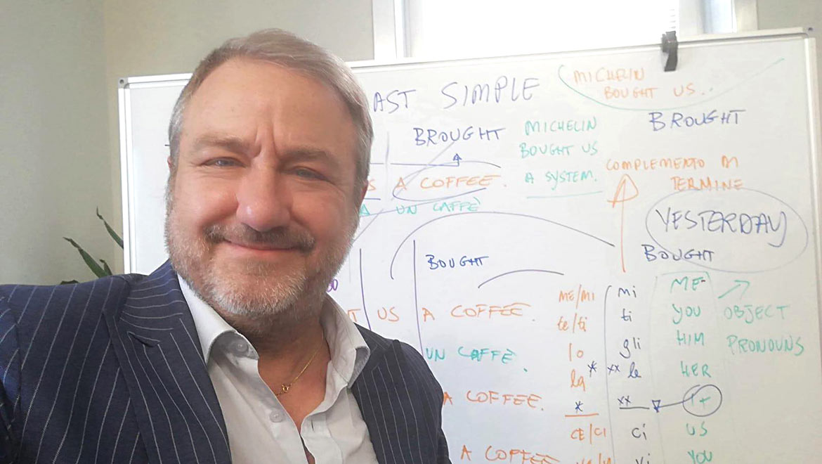 la passione per l'inglese